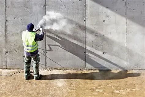 best way to sand concrete walls